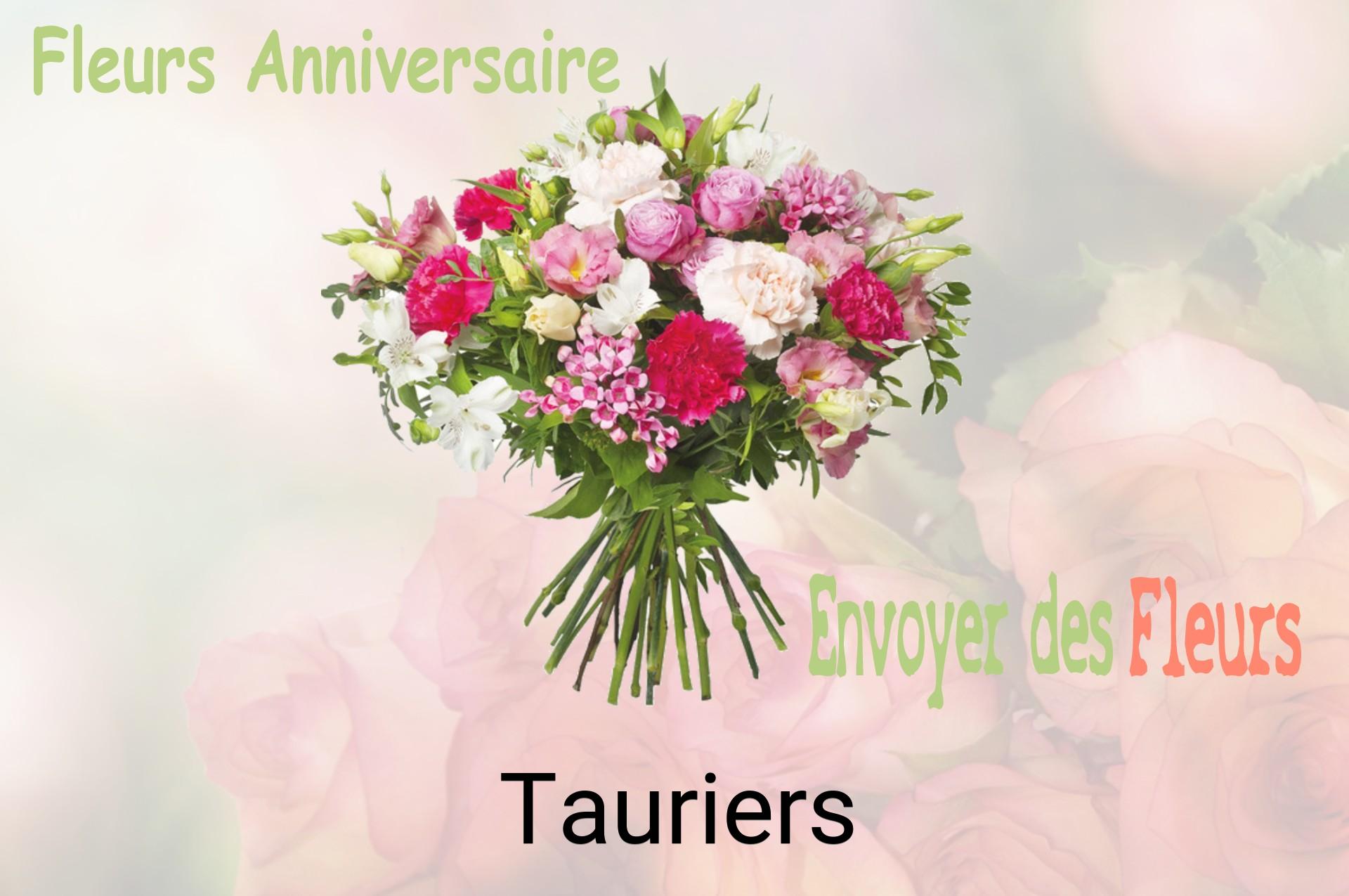 Bouquet de fleurs d’anniversaire livré à Tauriers
